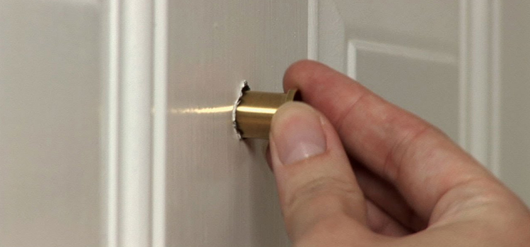 peephole door repair in Hughson